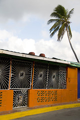 Image showing colorful architecture san juan del sur nicaragua