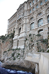 Image showing Oceanographic Museum in Monaco