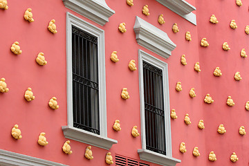 Image showing Salvador Dali museum in Fugueres, Spain