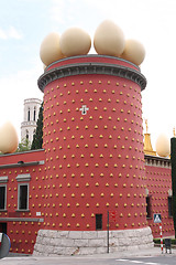 Image showing Salvador Dali museum in Fugueres, Spain