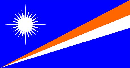 Image showing Marshall Islands Flag