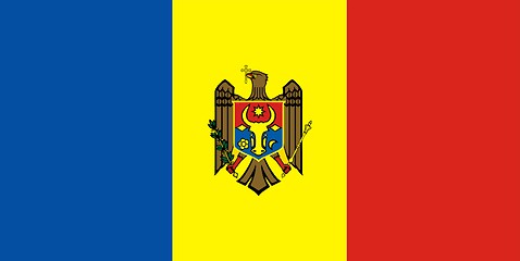 Image showing Moldova Flag