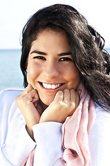 Image showing Young native american woman