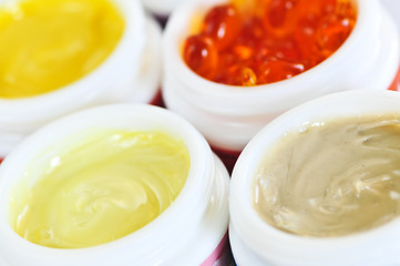 Image showing Skin care creams