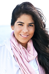 Image showing Young native american woman