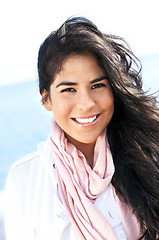 Image showing Young native american woman