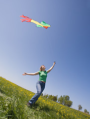 Image showing kiteflying