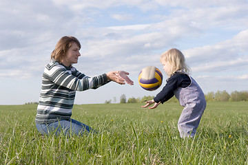 Image showing family game