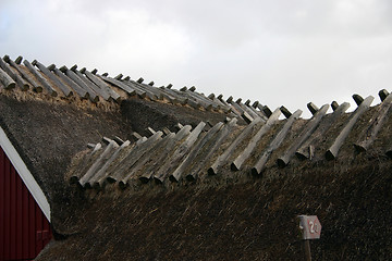 Image showing straw roof