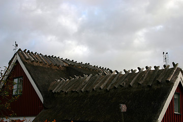 Image showing straw roof