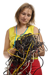 Image showing mess of wires