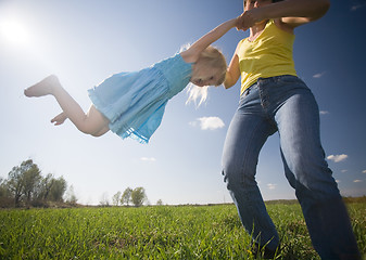 Image showing happiness of childhood