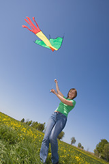 Image showing kiteflying