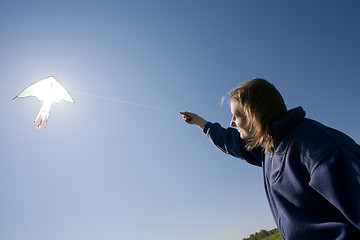 Image showing kiteflying