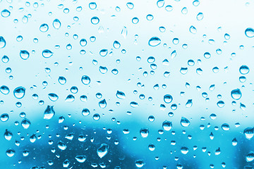 Image showing water drops background