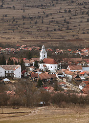 Image showing Romanian village-Rametea