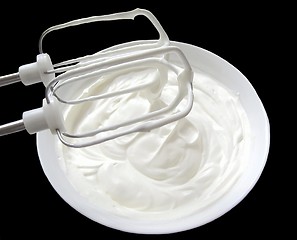 Image showing whipped cream