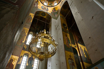 Image showing golden fresco