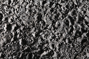 Image showing chapped black surface