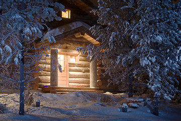 Image showing forest cottage