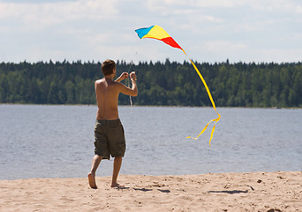 Image showing kiteflying