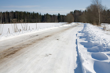 Image showing winter road