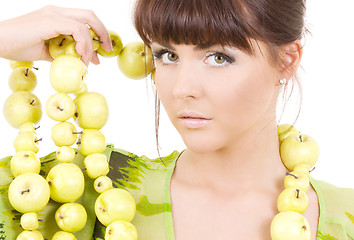 Image showing green apples