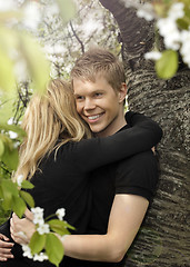 Image showing couple hugging 