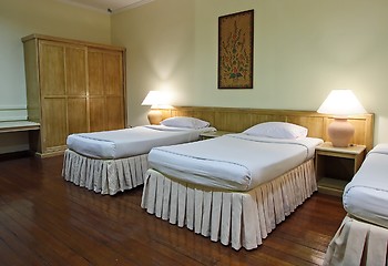 Image showing Hotel Bedroom