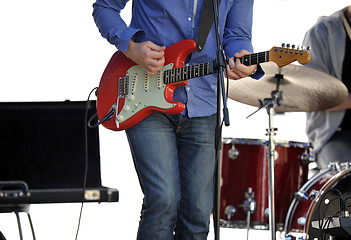 Image showing Guitar player