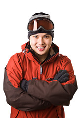 Image showing Snowboarder