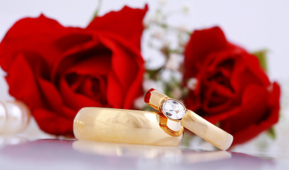 Image showing Wedding still life