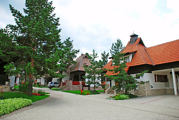 Image showing Cottage village