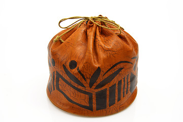 Image showing Leather pouch