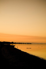 Image showing Beach Sunset