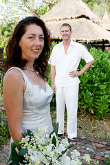 Image showing bride and groom.