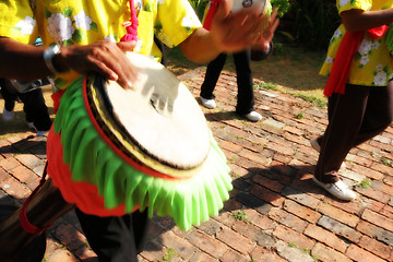 Image showing Drummers