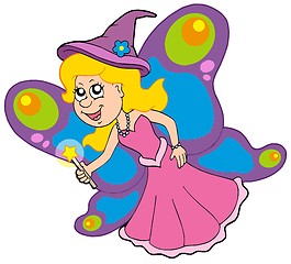 Image showing Butterfly fairy