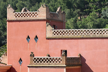 Image showing Park Guell, Barcelona, Spain