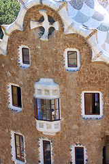 Image showing Park Guell, Barcelona, Spain