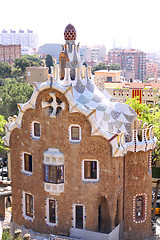 Image showing Park Guell, Barcelona, Spain