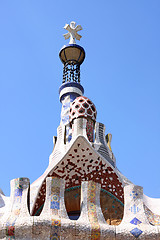 Image showing Parc Guell,  Barcelona, Spain