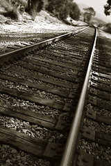 Image showing Railroad Tracks