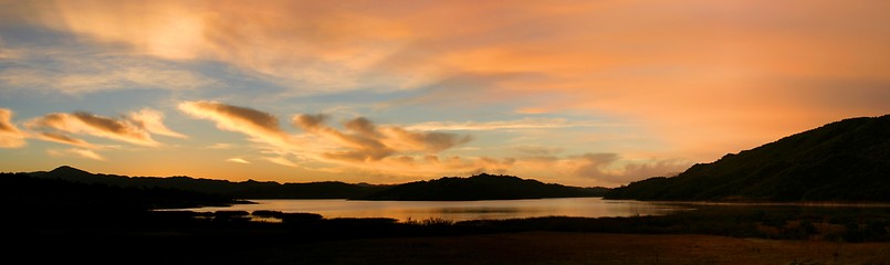 Image showing Lake Casitas Sunrise (5903)