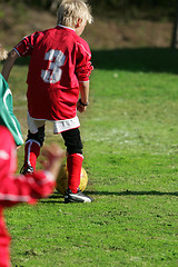 Image showing Young footballplayer