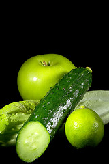 Image showing green stuff