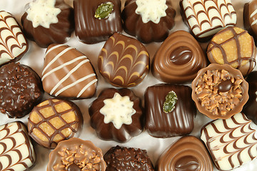 Image showing Chocolate assortment