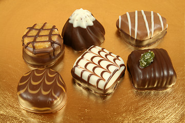 Image showing Swiss chocolates