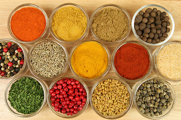 Image showing Colorful food