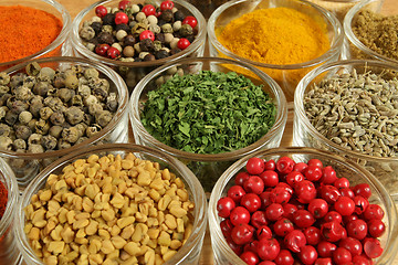 Image showing Colorful food